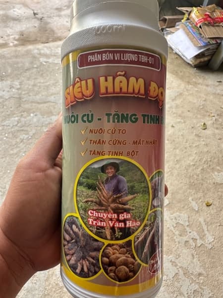 Siêu Hãm đọt nuôi củ tăng tinh bột TVH 1 lít