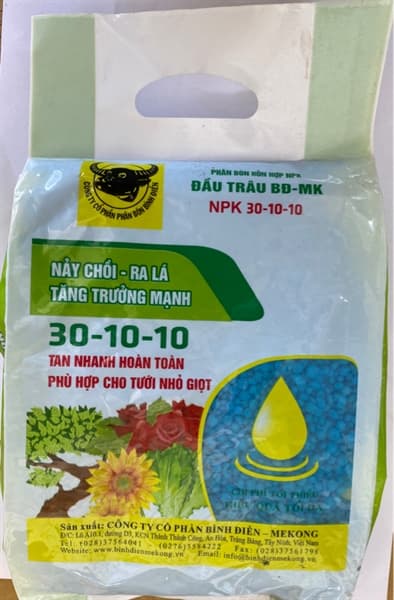 Đầu trâu NPK 30-10-10 - 1kg