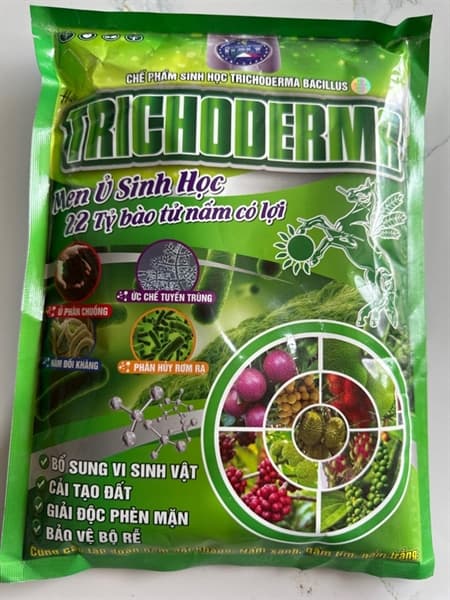 Trichoderma 22tỷ bào tử-italy-1kg-phun hoặc trộn