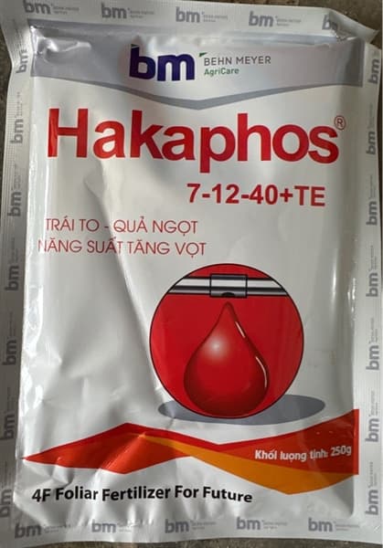 Chặn đọt hakaphos 250 g chia 5 bình